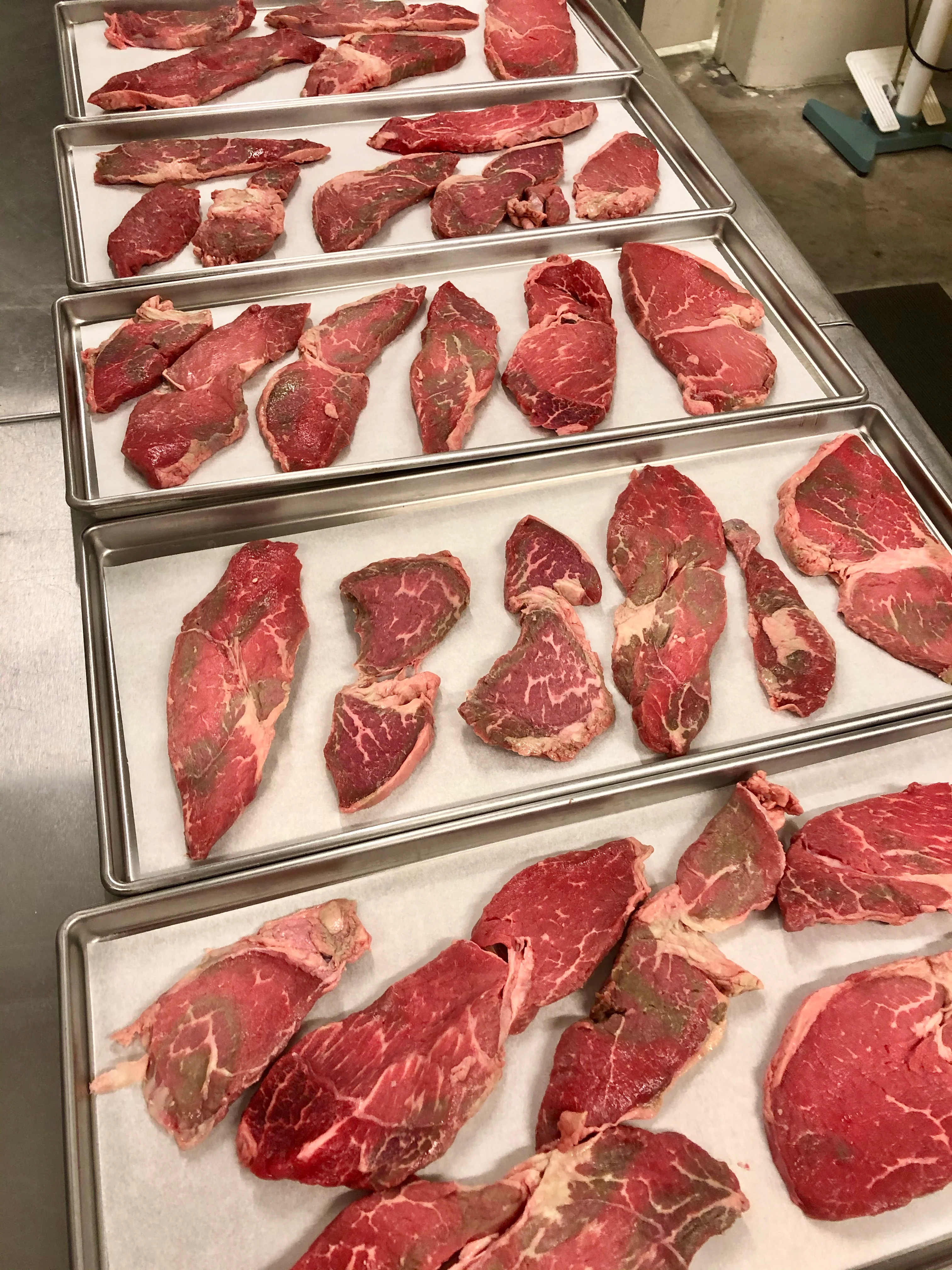 Freeze Dried Sirloin Steak Dinner Bundle/Combo - Four Packs Total; Freeze Dried Sirloin Steaks, Herb and Garlic Roasted Russet Potatoes and Fresh Sliced Yellow Summer Squash with NY Cheesecake for Dessert! - Image 3